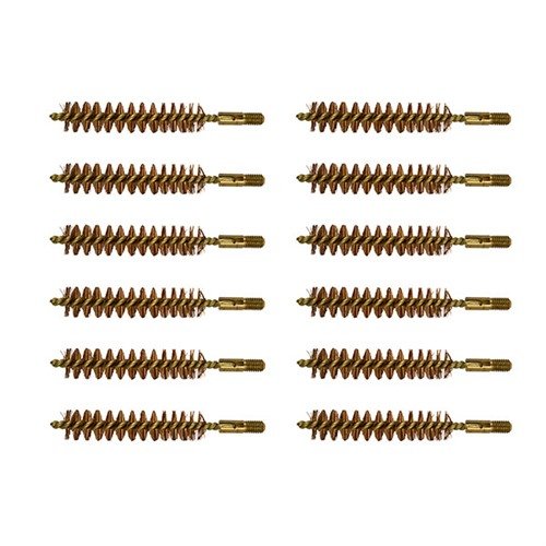"BEEFY"™ BORE BRUSHES - BROWNELLS BEEFY BORE BRUSH, BRONZE, .416 CALIBER RIFLE, 12 PACK