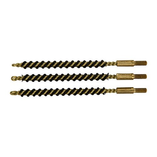 STANDARD LINE NYLON RIFLE BORE BRUSHES - BROWNELLS STANDARD LINE BRUSH, NYLON, .17 CALIBER RIFLE, 3 PACK