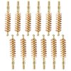 SPECIAL LINE'"! BRASS CORE HANGUN BORE BRUSHES - SPECIAL LINE BRUSH, BRASS, 9MM/.38./357 CAL PISTOL, 12 PACK