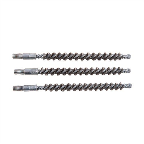 STANDARD LINE STAINLESS STEEL RIMFIRE RIFLE BORE BRUSHES - BROWNELLS STANDARD LINE BRUSH, .22 CALIBER RIMFIRE RIFLE, SS, 3 PACK