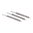 BROWNELLS STANDARD LINE STAINLESS 30 CALIBER RIFLE BRUSH 3 PACK