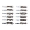 STANDARD LINE STAINLESS STEEL HANDGUN BORE BRUSHES - STANDARD LINE BRUSH, 10MM/.40/.41 CAL HANDGUN, SS, 12 PACK