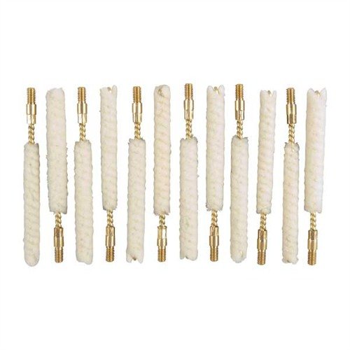 WOOL BORE MOPS - BROWNELLS WOOL BORE MOP 22-270 CALIBER 12 PACK