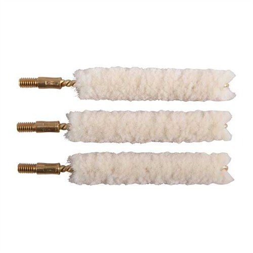 WOOL BORE MOPS - BROWNELLS WOOL BORE MOP 35-38 CALIBER 3 PACK
