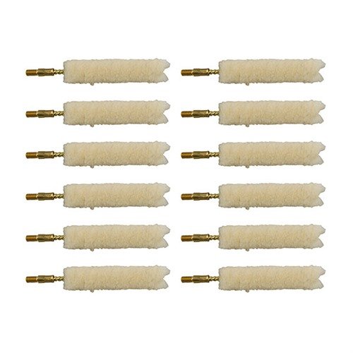WOOL BORE MOPS - BROWNELLS WOOL BORE MOP 10MM/40 CALIBER 12 PACK