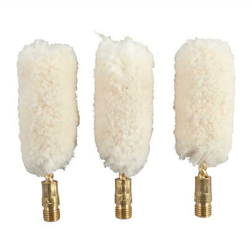 WOOL BORE MOPS - BROWNELLS WOOL BORE MOP 12 GAUGE 3 PACK