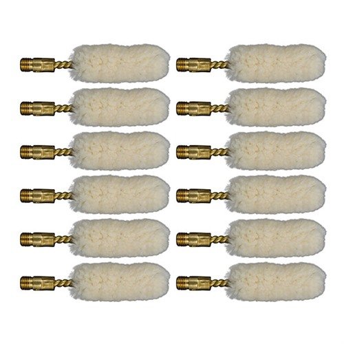 WOOL BORE MOPS - BROWNELLS WOOL BORE MOP 20 GAUGE 12 PACK
