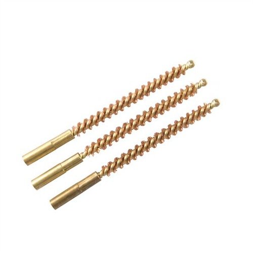 SPECIAL LINE"! DEWEY-THREAD RIMFIRE RIFLE BORE BRUSHES - BROWNELLS SPECIAL LINE DEWEY BRUSH, BRONZE, .22 CAL RF RIFLE, 3 PACK