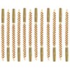 BROWNELLS SPECIAL LINE DEWEY BRUSH, BRONZE, .22 CAL RF RIFLE, 12 PACK