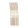 SPECIAL LINE"! DEWEY-THREAD RIMFIRE RIFLE BORE BRUSHES - SPECIAL LINE DEWEY BRUSH, BRONZE, 6.5MM RIFLE, 12 PACK
