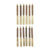 SPECIAL LINE"! DEWEY-THREAD HANDGUN BORE BRUSHES - SPECIAL LINE DEWEY BRONZE PISTOL BRUSH 22 CALIBER 12 PACK