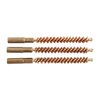 SPECIAL LINE"! DEWEY-THREAD CENTER FIRE RIFLE BORE BRUSH - SPECIAL LINE DEWEY BRUSH, BRONZE, .270 CALIBER RIFLE, 3 PACK