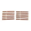 SPECIAL LINE"! DEWEY-THREAD CENTER FIRE RIFLE BORE BRUSH - SPECIAL LINE DEWEY BRUSH, BRONZE, .270 CAL RIFLE, 12 PACK