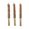 SPECIAL LINE"! DEWEY-THREAD CENTER FIRE RIFLE BORE BRUSH - SPECIAL LINE DEWEY BRUSH, BRONZE, .38 CALIBER RIFLE, 3 PACK