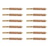 SPECIAL LINE"! DEWEY-THREAD CENTER FIRE RIFLE BORE BRUSH - SPECIAL LINE DEWEY BRUSH, BRONZE, .416 CAL RIFLE, 12 PACK