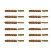 SPECIAL LINE"! DEWEY-THREAD CENTER FIRE RIFLE BORE BRUSH - SPECIAL LINE DEWEY BRUSH, BRONZE, .45 CALIBER RIFLE, 12 PACK