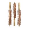 SPECIAL LINE"! DEWEY-THREAD CENTER FIRE RIFLE BORE BRUSH - SPECIAL LINE DEWEY BRUSH, BRONZE, .50 CALIBER RIFLE, 3 PACK