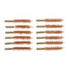 SPECIAL LINE"! DEWEY-THREAD CENTER FIRE RIFLE BORE BRUSH - SPECIAL LINE DEWEY BRUSH, BRONZE, .50 CALIBER RIFLE, 12 PACK