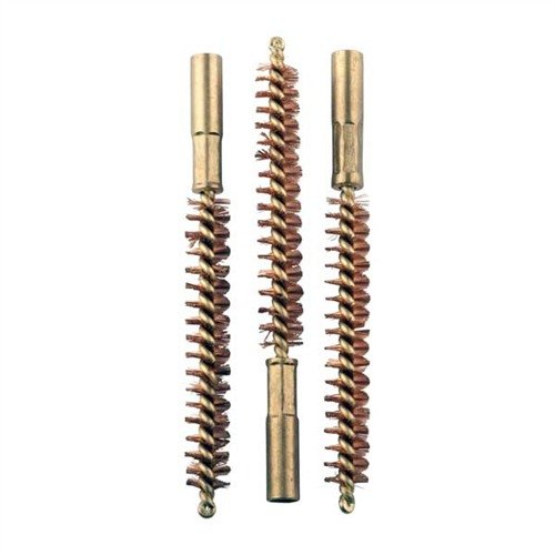 SPECIAL LINE"! DEWEY-THREAD CENTER FIRE RIFLE BORE BRUSH - BROWNELLS SPECIAL LINE DEWEY BRUSH, BRONZE, 8MM RIFLE, 3 PACK