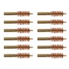 SPECIAL LINE"! DEWEY-THREAD HANDGUN BORE BRUSHES - SPECIAL LINE DEWEY BRONZE PISTOL BRUSH 45 CALIBER 12 PACK