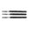 BROWNELLS STANDARD LINE BRUSH, NYLON, .22 CALIBER RIMFIRE, 3 PACK