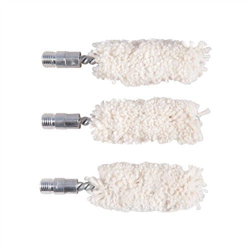 COTTON BORE MOPS - BROWNELLS COTTON BORE MOP 20 GAUGE 3 PACK