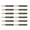 HEAVY WEIGHT NYLON CENTERFIRE RIFLE BORE BRUSH - HEAVY WEIGHT NYLON RIFLE BRUSH 375 CALIBER 12 PACK