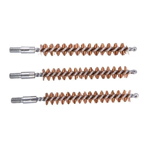 BRONZE RIFLE CHAMBER BRUSHES - BROWNELLS CHAMBER BRUSH, BRONZE, 7.62X39MM, 3 PACK