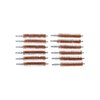 BRONZE HANDGUN CHAMBER BRUSHES - CHAMBER BRUSH, BRONZE, 10MM/.40 CALIBER, 12 PACK