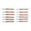 BRONZE HANDGUN CHAMBER BRUSHES - CHAMBER BRUSH, BRONZE, 9MM/.38 SPECIAL/.357 MAG, 12 PACK
