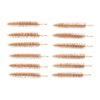 BRONZE RIFLE CHAMBER BRUSHES - CHAMBER BRUSH, BRONZE, .50 CAL, 12 PACK