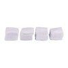 SQUARE 100% COTTON FLANNEL CLEANING PATCHES - SQUARE COTTON FLANNEL PATCHES, 1.375", .22/.270 CAL,100 PACK