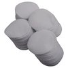 ROUND 100% COTTON FLANNEL CLEANING PATCHES - ROUND COTTON FLANNEL PATCHES, 1.75", 7MM/9MM, 100 PACK