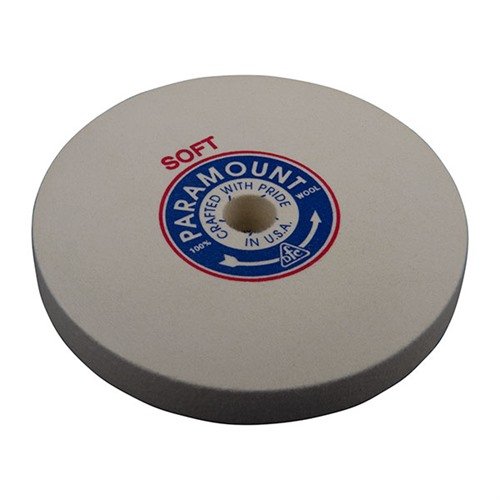 FELT POLISHING WHEELS - BACON FELT COMPANY 8" SOFT FELT POLISHING WHEEL 1" ARBOR
