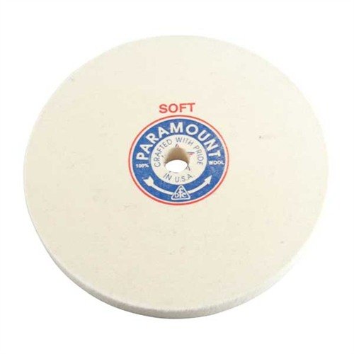 FELT POLISHING WHEELS - BACON FELT COMPANY 10" SOFT FELT POLISHING WHEEL 1" ARBOR