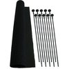GUN ORGANIZING RIFLE RODS - RIFLE ROD STARTER KIT, 10-PAK