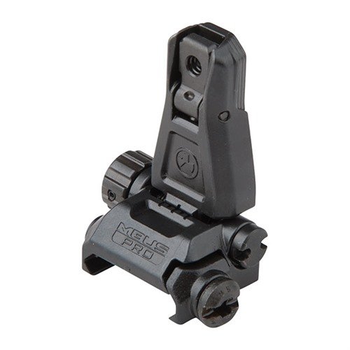AR-15 MBUS PRO MAGPUL BACK-UP REAR SIGHT - MAGPUL MBUS PRO REAR SIGHT FLIP UP ADJUSTABLE STEEL BLACK