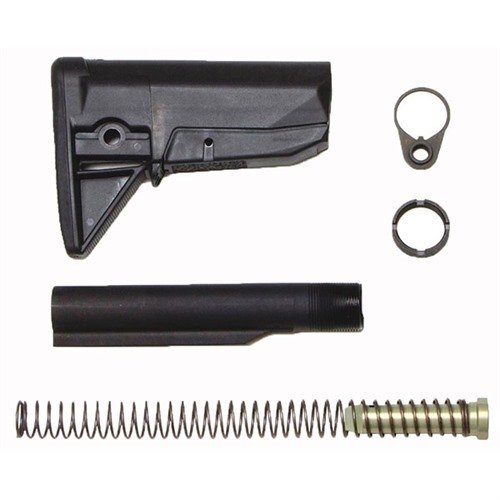 AR-15 BCMGUNFIGHTER STOCK ASSY COLLAPSIBLE MIL-SPEC - BRAVO COMPANY AR-15 BCMGUNFIGHTER STOCK ASSY COLLAPSIBLE MIL-SPEC BLK