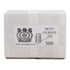 CAST .38 CALIBER ROUND NOSE FLAT POINT HANDGUN BULLETS - 38 CAL (.358") 158GR RNFP LEAD BULLETS 500/BOX