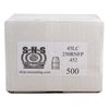 ROUND NOSE FLAT POINT .45 CALIBER CAST LEAD RNFP PISTOL BULLETS - ROUND NOSE FLAT POINT 45 CAL (.452") 250GR RNFP 500/BOX