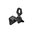 BATTLE ARMS DEVELOPMENT INC. AR-15 ENHANCED BOLT STOP, BLACK