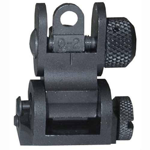 AR-15 TACTICAL REAR SIGHT - YANKEE HILL MACHINE CO., INC. AR-15 FLIP-UP TACTICAL REAR SIGHT BLACK