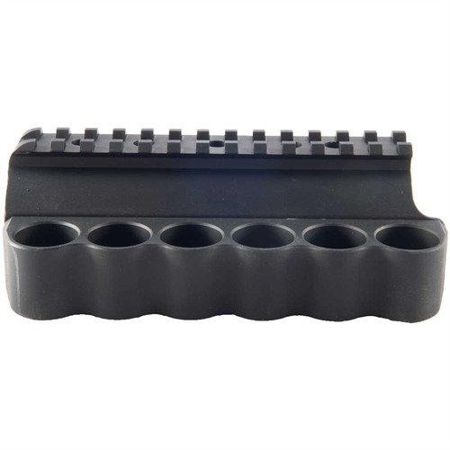 RECEIVER MOUNT SHOTSHELL HOLDER - MESA TACTICAL PRODUCTS PR 6-ROUND SHOTSHELL HOLDER FITS BENELLI M4/M1014