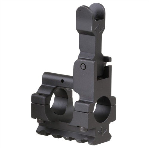 AR-15 GAS BLOCK FRONT SIGHT - YANKEE HILL MACHINE CO., INC. YHM-9835A - AR15 GAS BLOCK FRONT SIGHT W/RAIL .750 STEEL BK