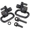 RIFLE SLING SWIVEL SETS - 1", KIT INCL SWIVELS W/WOOD SCREW FRONT STUD & REAR STUD