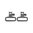 GROVTEC US 1-1/4", MIL-SPEC PHOSPHATE SQUARE-CORNERED, SWIVELS ONLY
