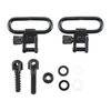 RIFLE SLING SWIVEL SETS - 1-1/4" KIT INC SWIVELS W/MACH SCREW FRT STUD,WD SCRW RR STUD
