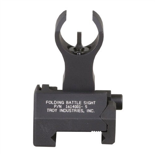 AR-15 FLIP-UP HK-STYLE FRONT SIGHT - TROY INDUSTRIES 1.3" FLIP-UP HK-STYLE FRONT SIGHT ALUMINUM BLACK