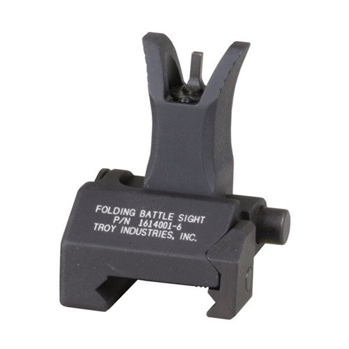 AR-15 FLIP-UP FRONT SIGHT - TROY INDUSTRIES 1.34" FLIP-UP FRONT SIGHT ALUMINUM BLACK