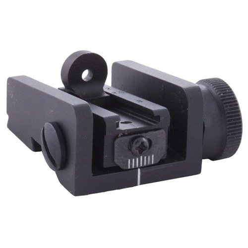 SPRINGFIELD M1 CARBINE REAR SIGHT - KENSIGHT MFG SPRINGFIELD M1 CARBINE ADJUSTABLE REAR SIGHT BLACK